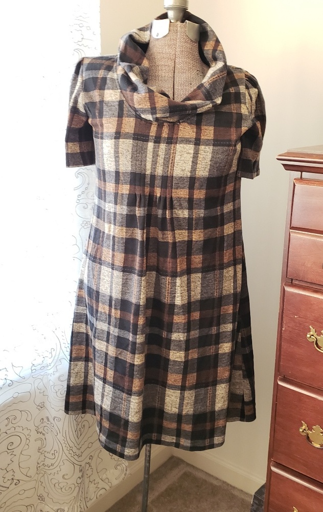 Christopher and Banks cowl neck dress